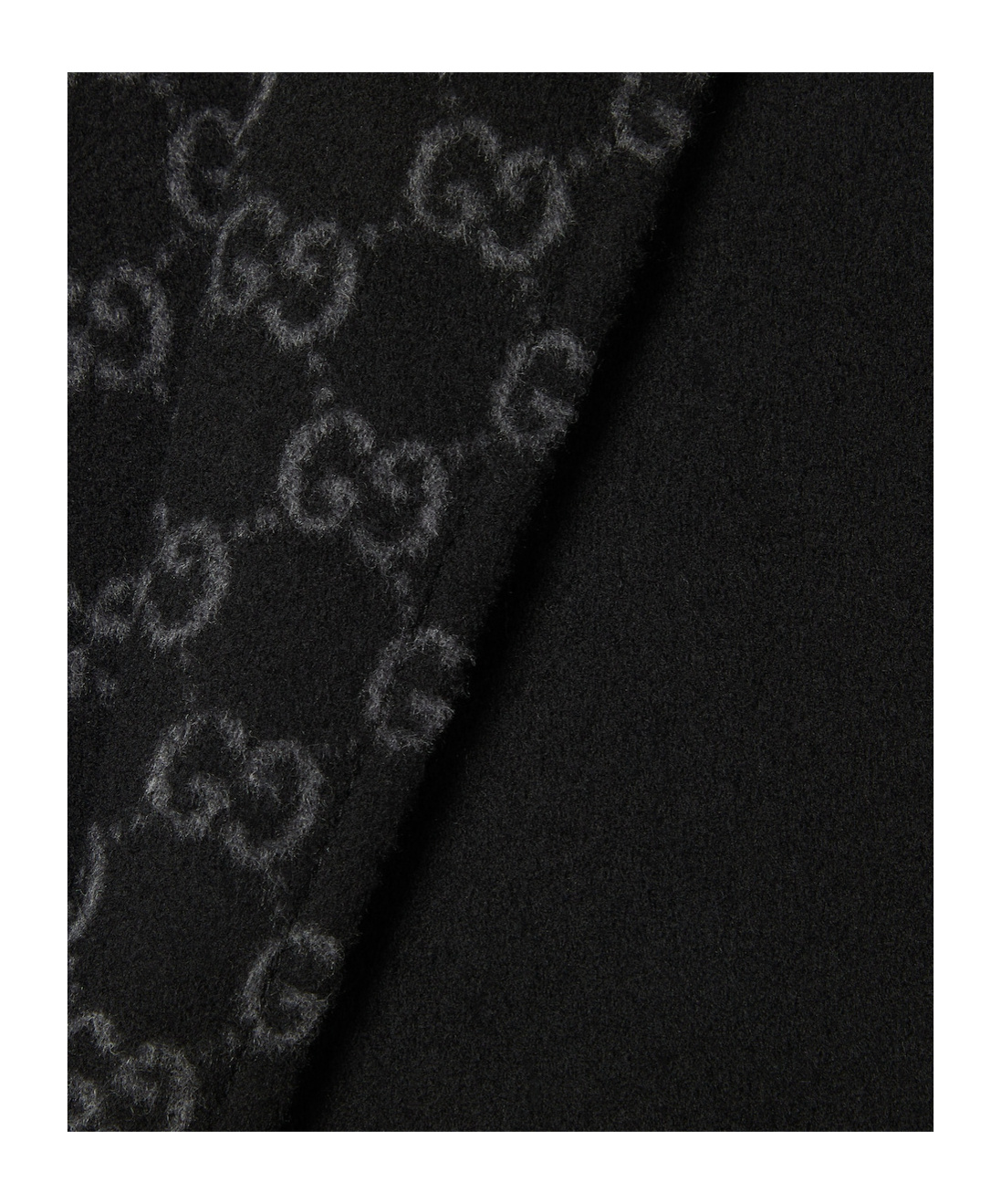 Gucci Horsebit Wool And Silk Cape In Black