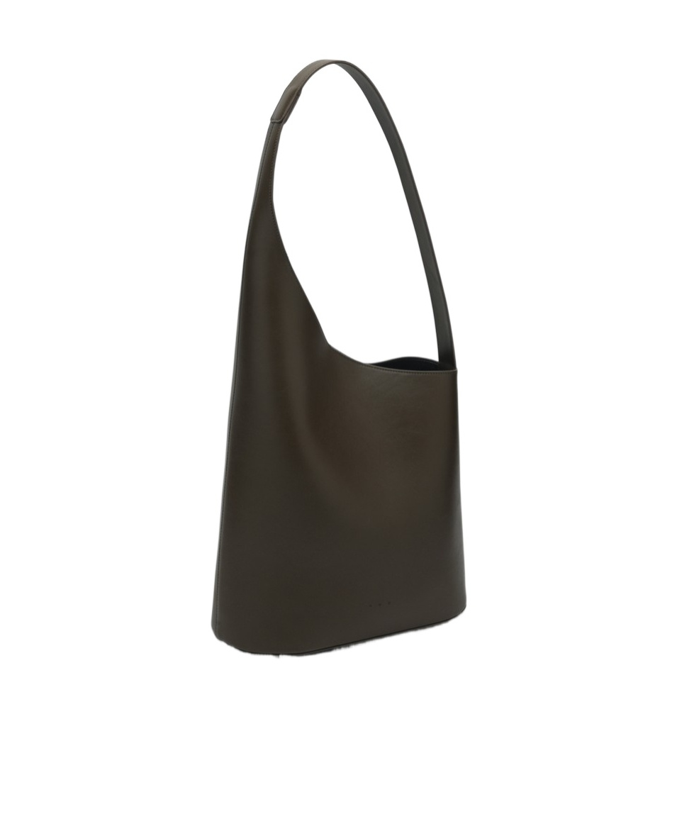 Shop Aesther Ekme Lune Handbag In Black