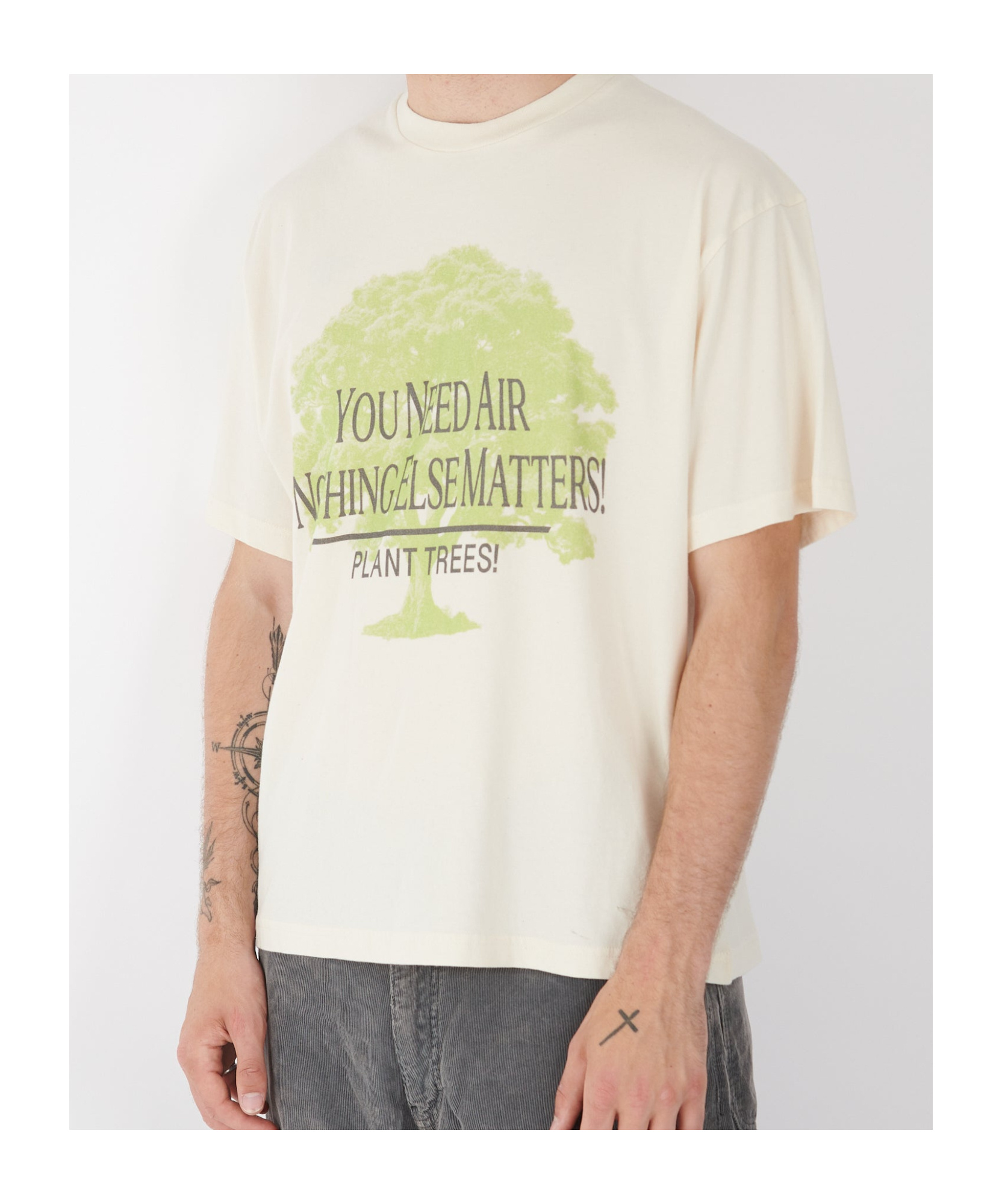 Story Mfg. Short-sleeved T-shirt In White