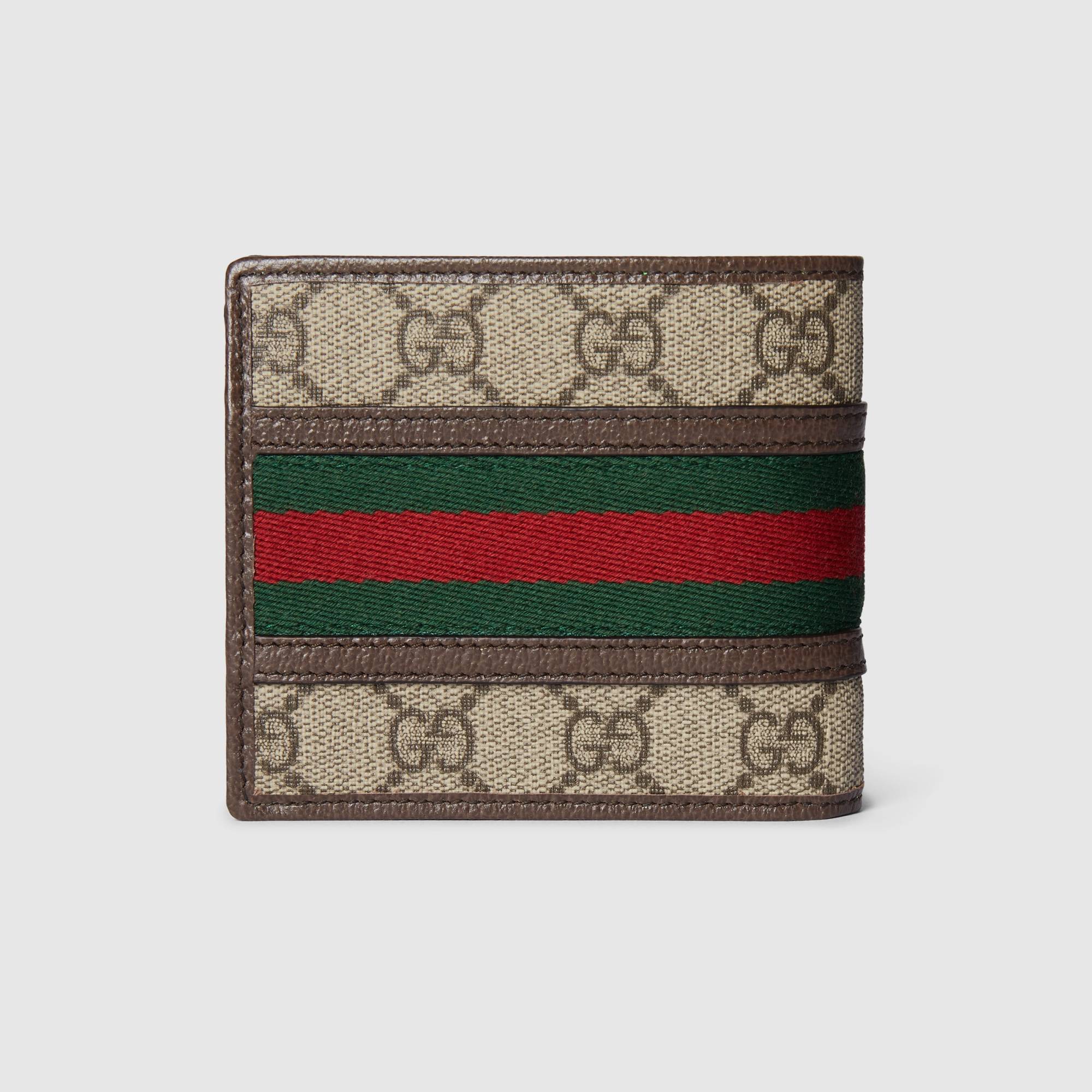 GUCCI GUCCI MONOGRAMMED BIFOLD WALLET