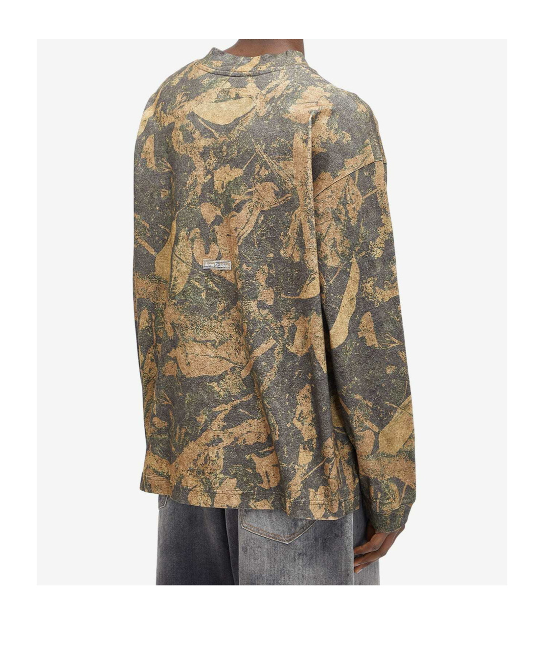 Acne Studios Long-sleeved T-shirt In Nude
