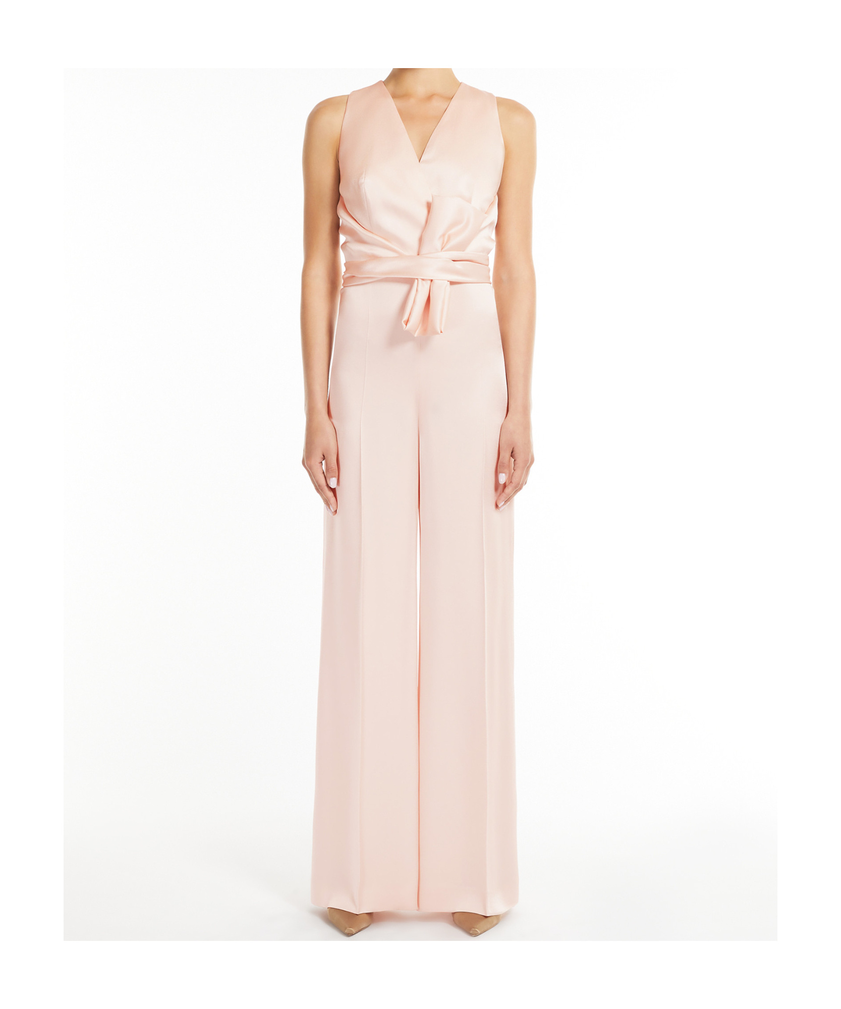 Max Mara Pomez Jumpsuit In Pink