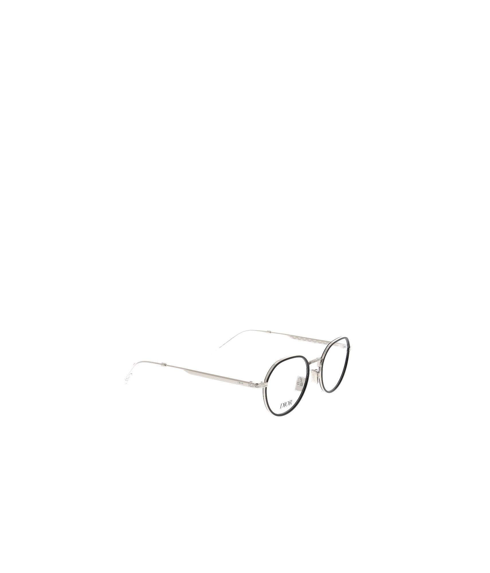Dior Round Frame Mirror In White