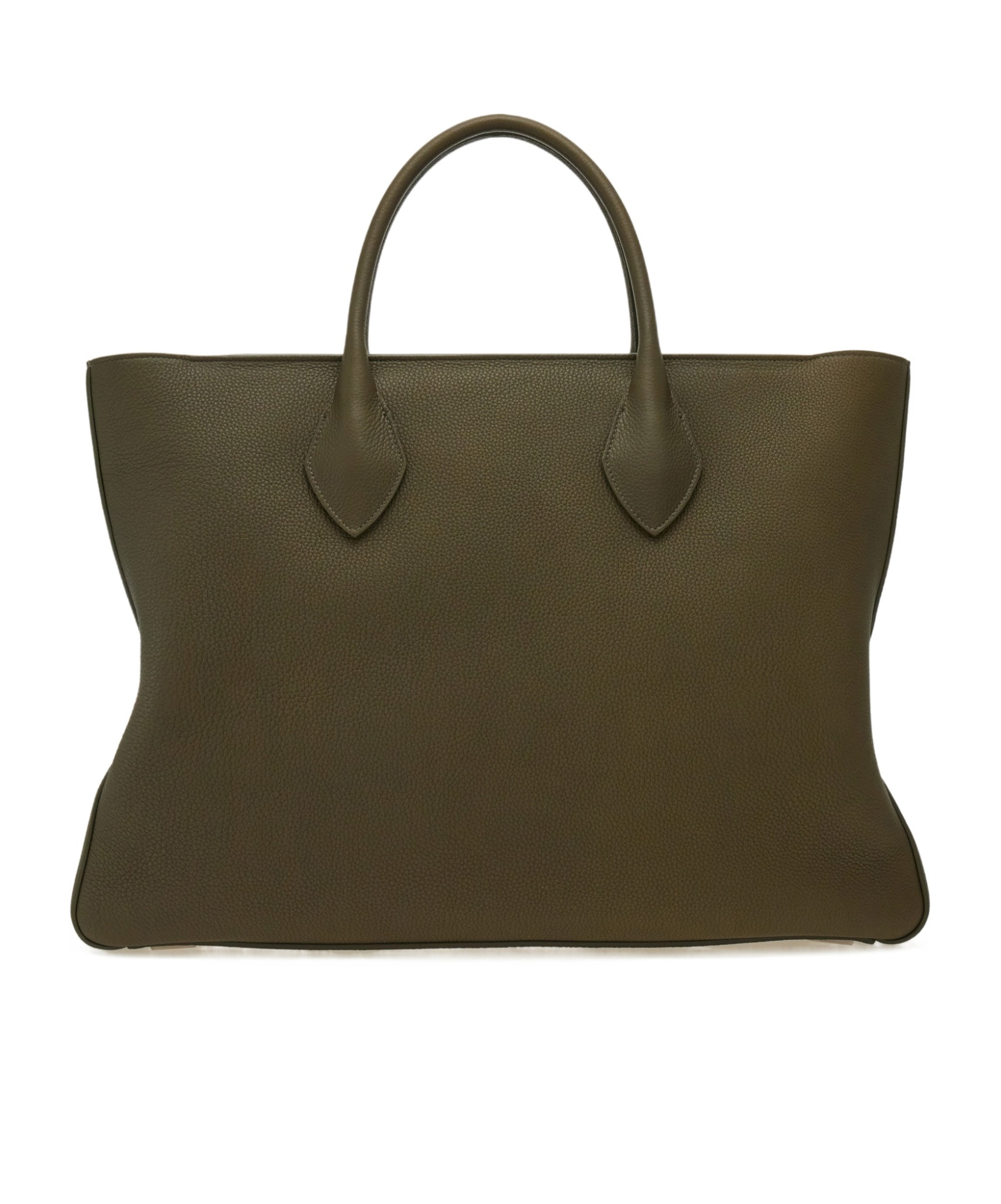 Ferragamo Brown Logo Large Tote
