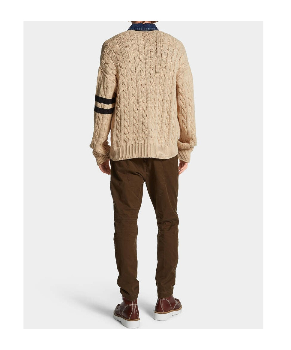 Dsquared2 Belt-loop Casual Pants In Green