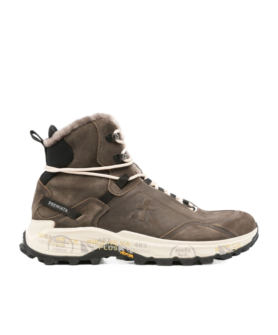 Premiata High Help Casual Shoes In Multicolor