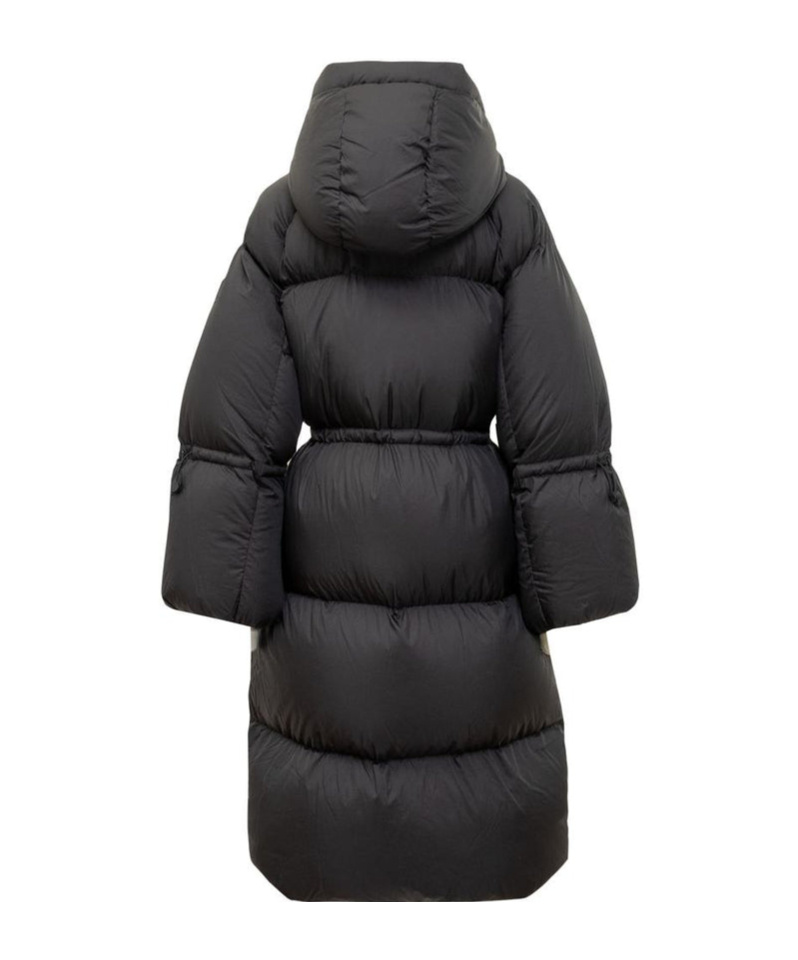 Mackage Oversized Down Jacket With Logo In Black