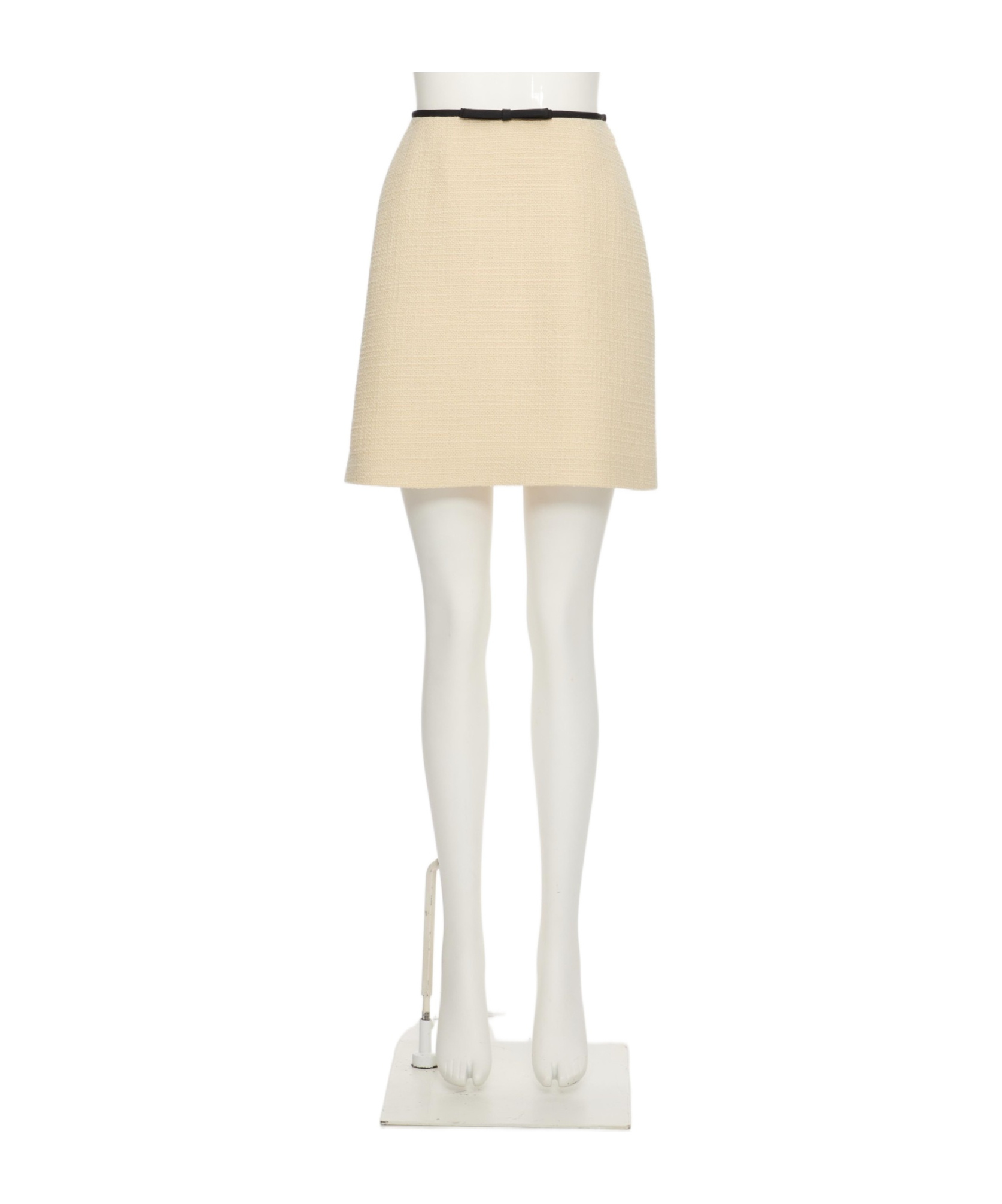 Valentino Tweed Skirt In Yellow