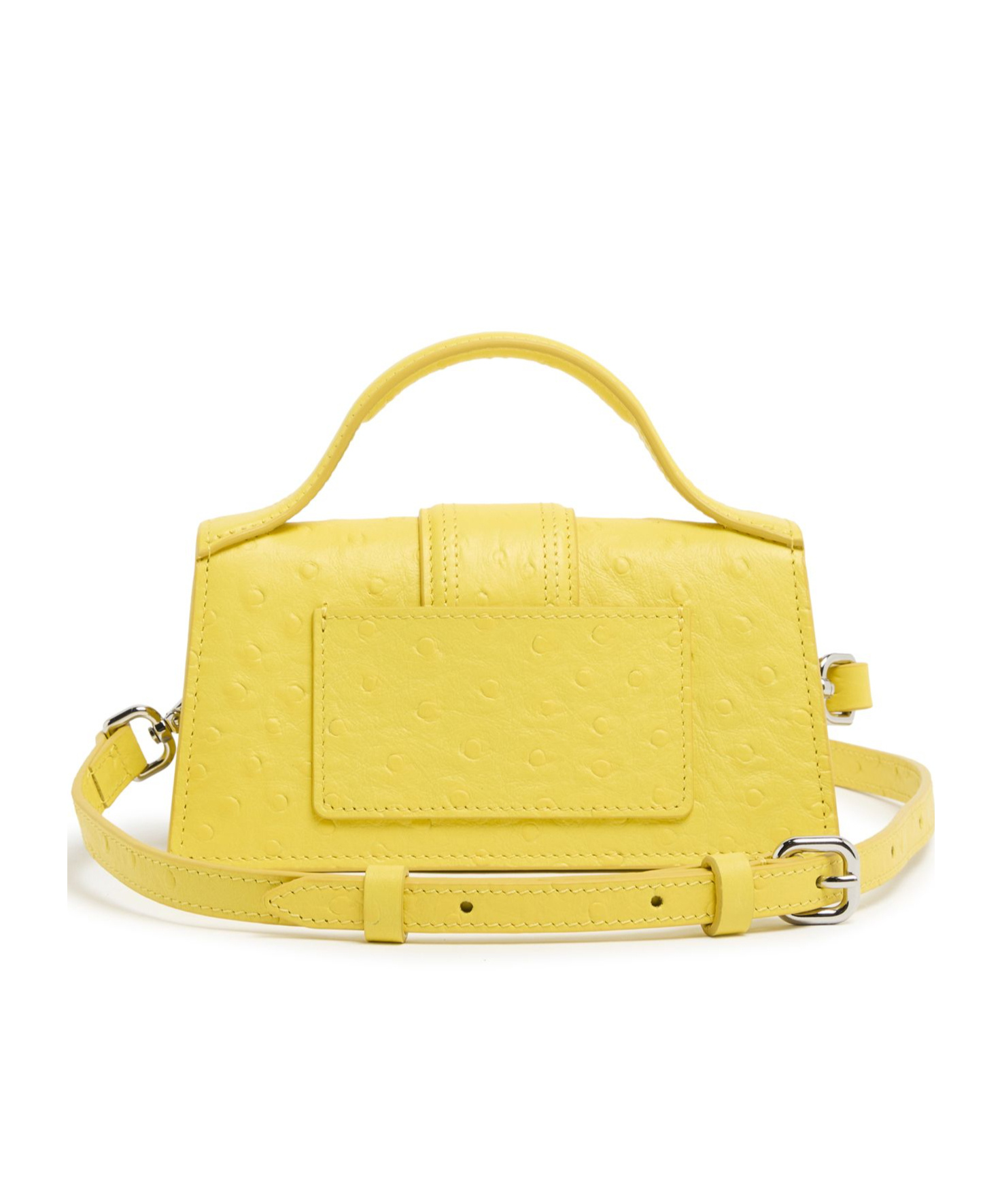 Shop Jacquemus Flip Shoulder Bag In Yellow