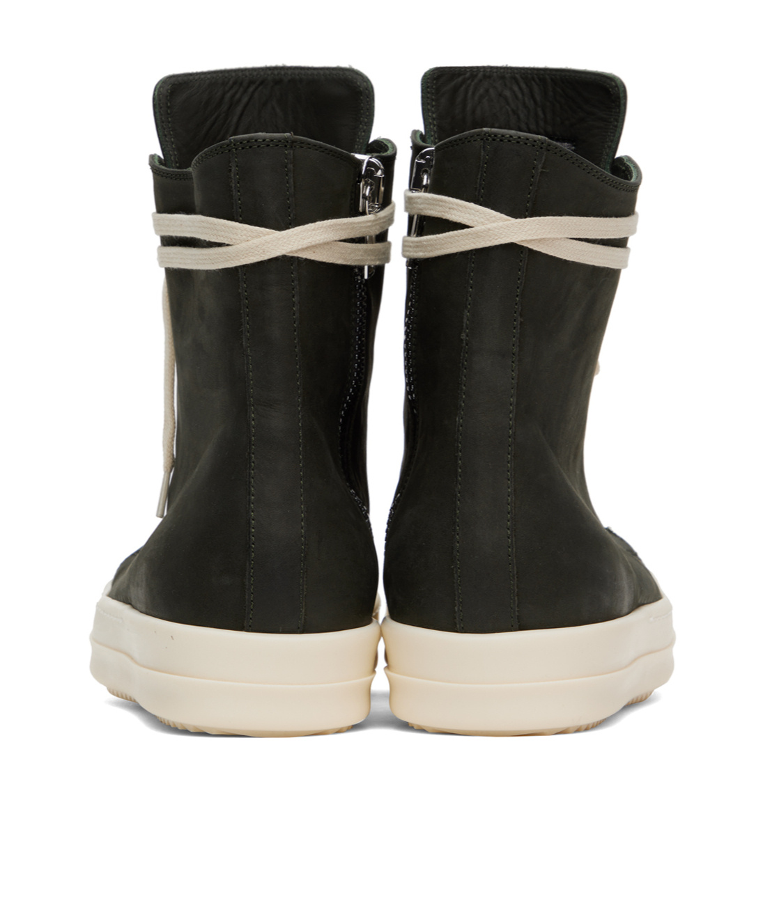 Rick Owens Black Hollywood Mega Bumper Sneakers In Black