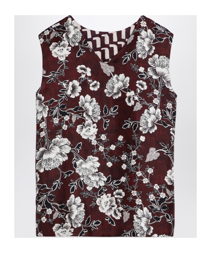 Max Mara Double-sided Vest In Black