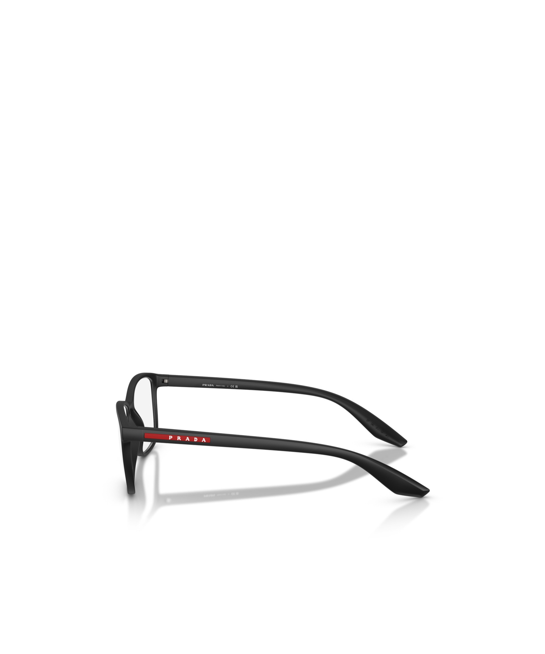 Prada Full Frame Plain Mirror In Black