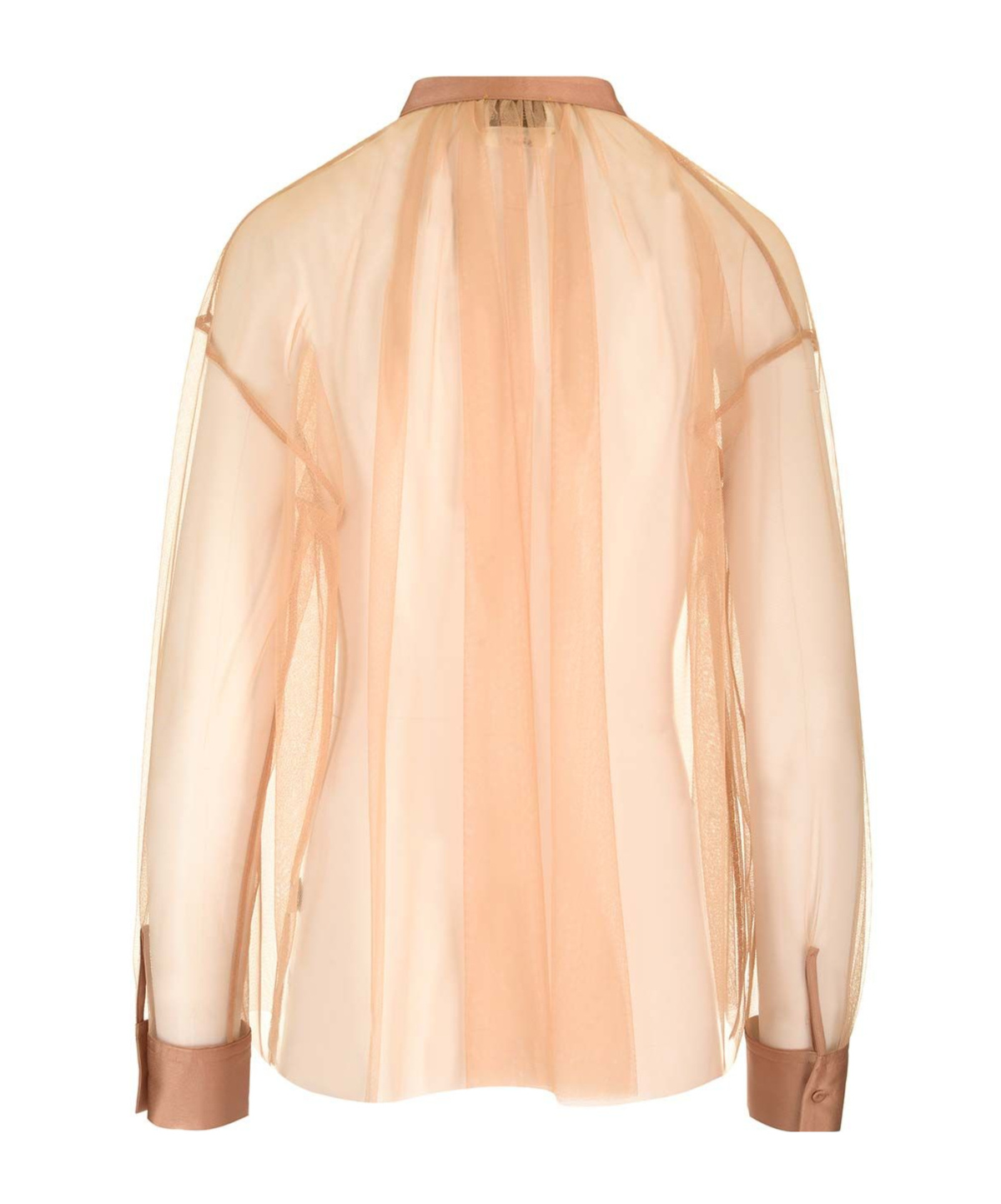 FORTE FORTE TULLE BOHEMIAN SHIRT