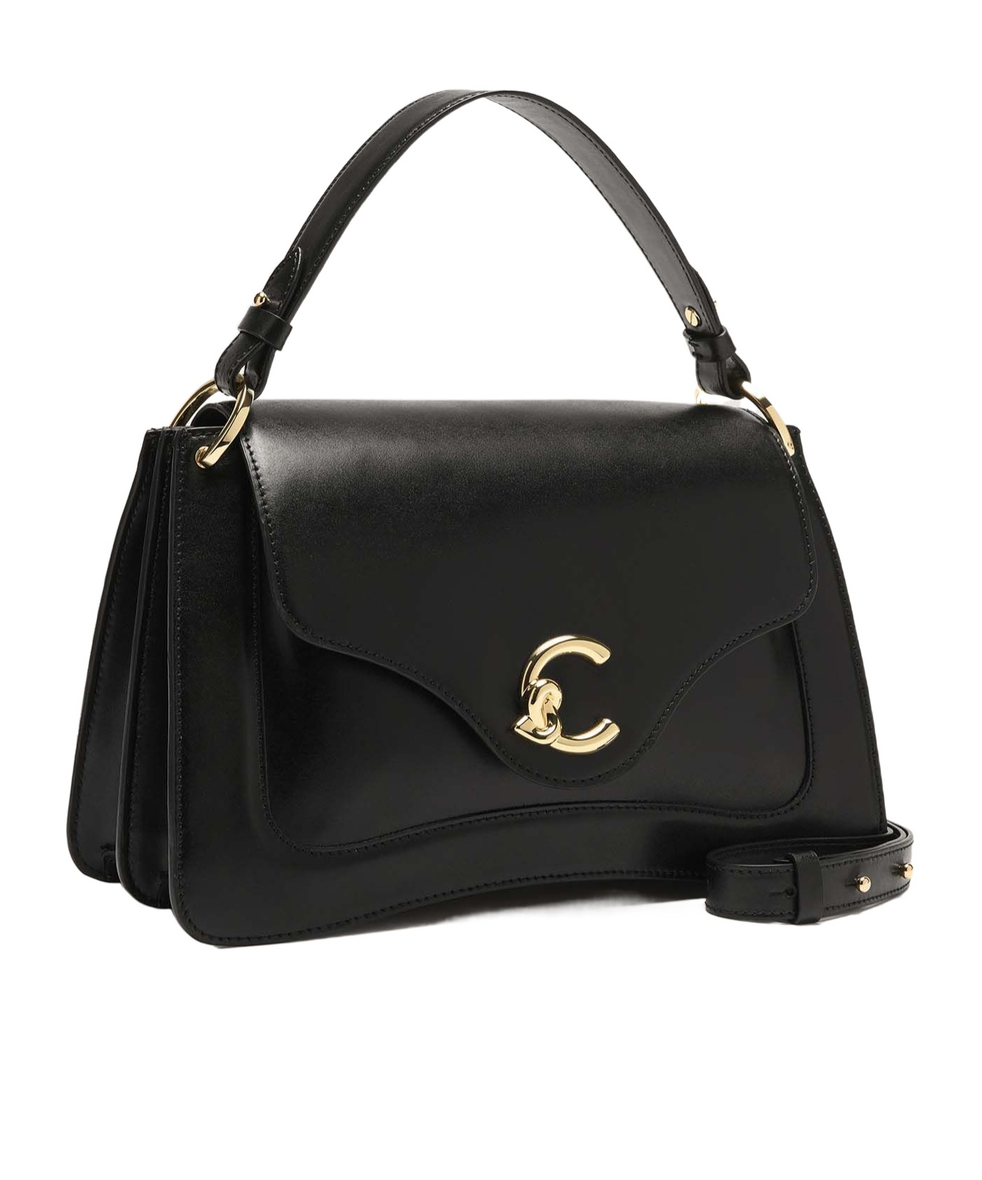 Coccinelle Medium C-me Tote Bag In Black