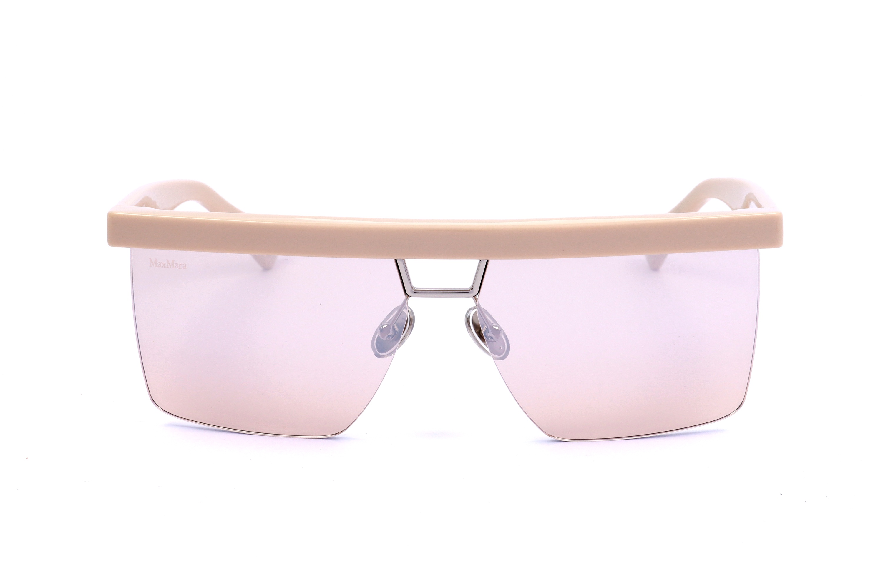 Max Mara Logo Sunglasses In Pink