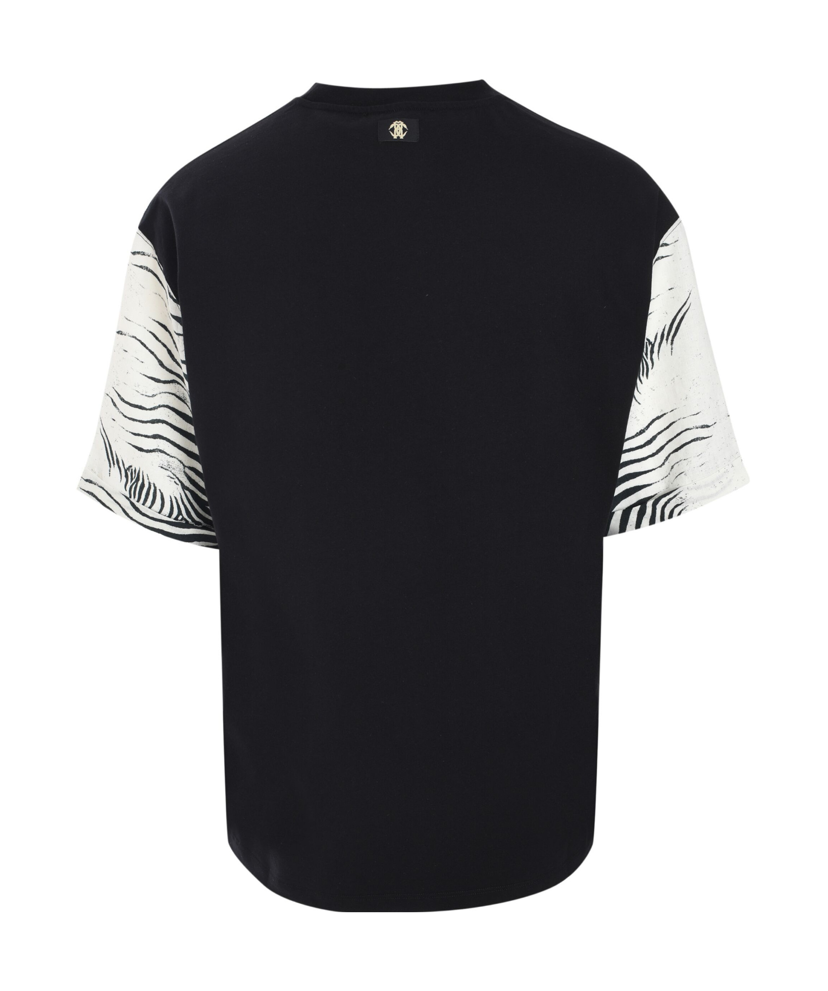 Roberto Cavalli Zebra-print T-shirt In White