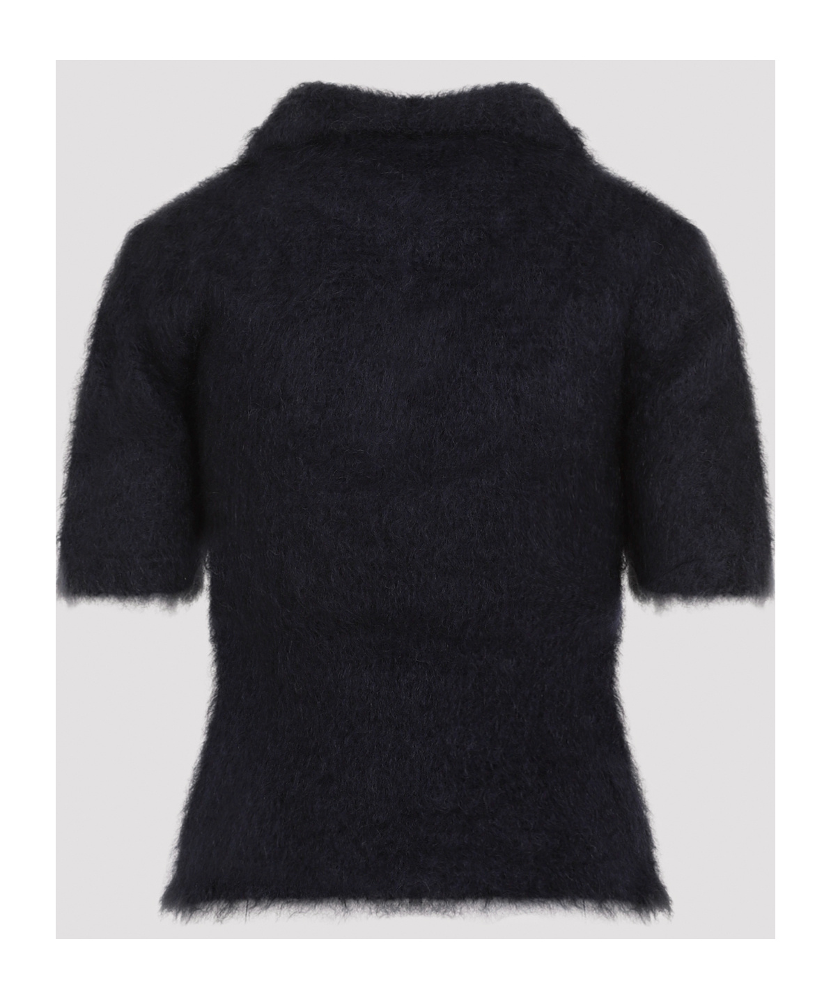 Marni Mohair Polo In Black