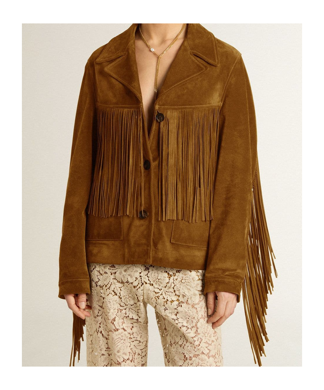 Golden Goose Women Olinda Fringed Jacket