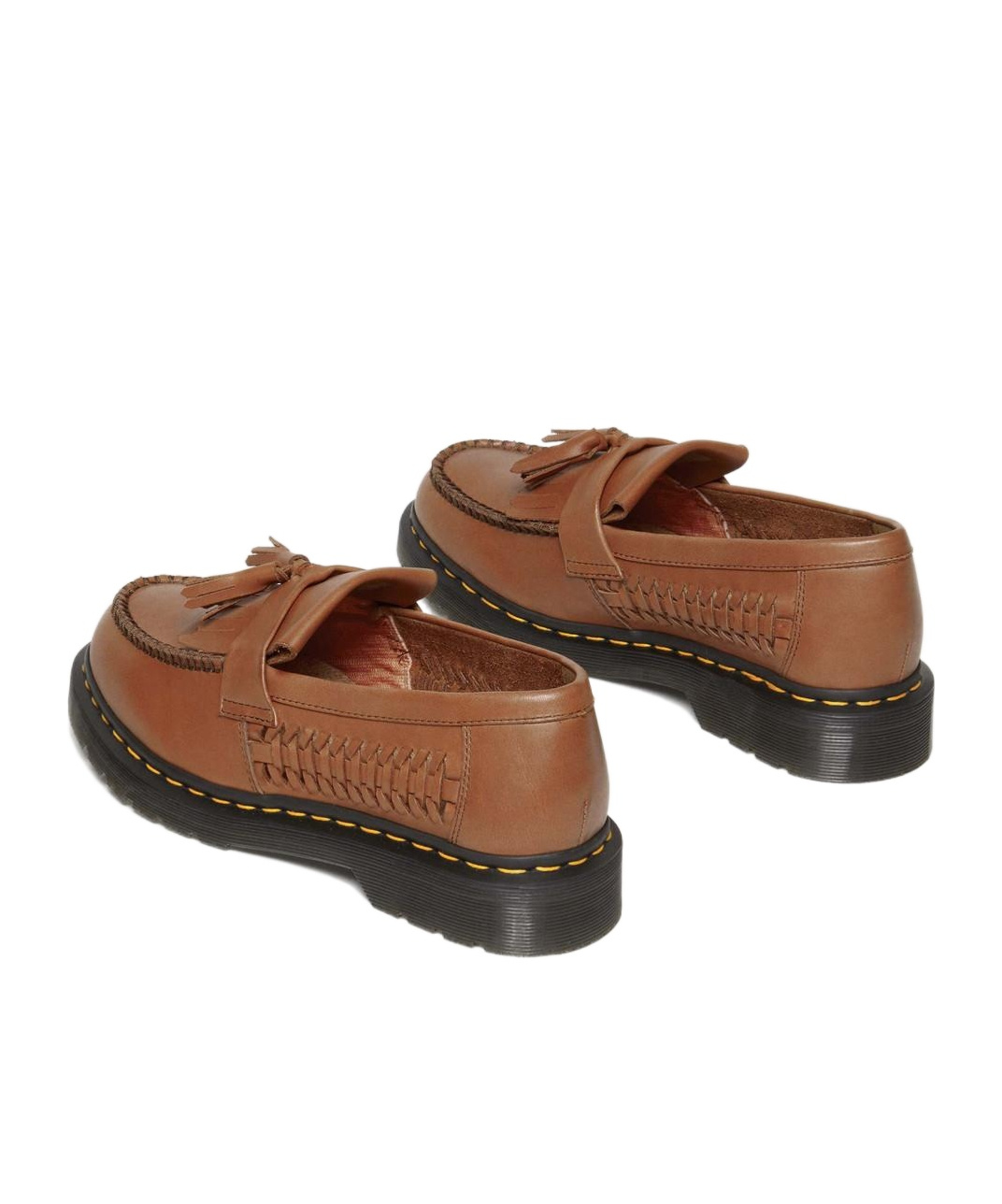 Dr. Martens' Tassel-detail Leather Loafers In Brown
