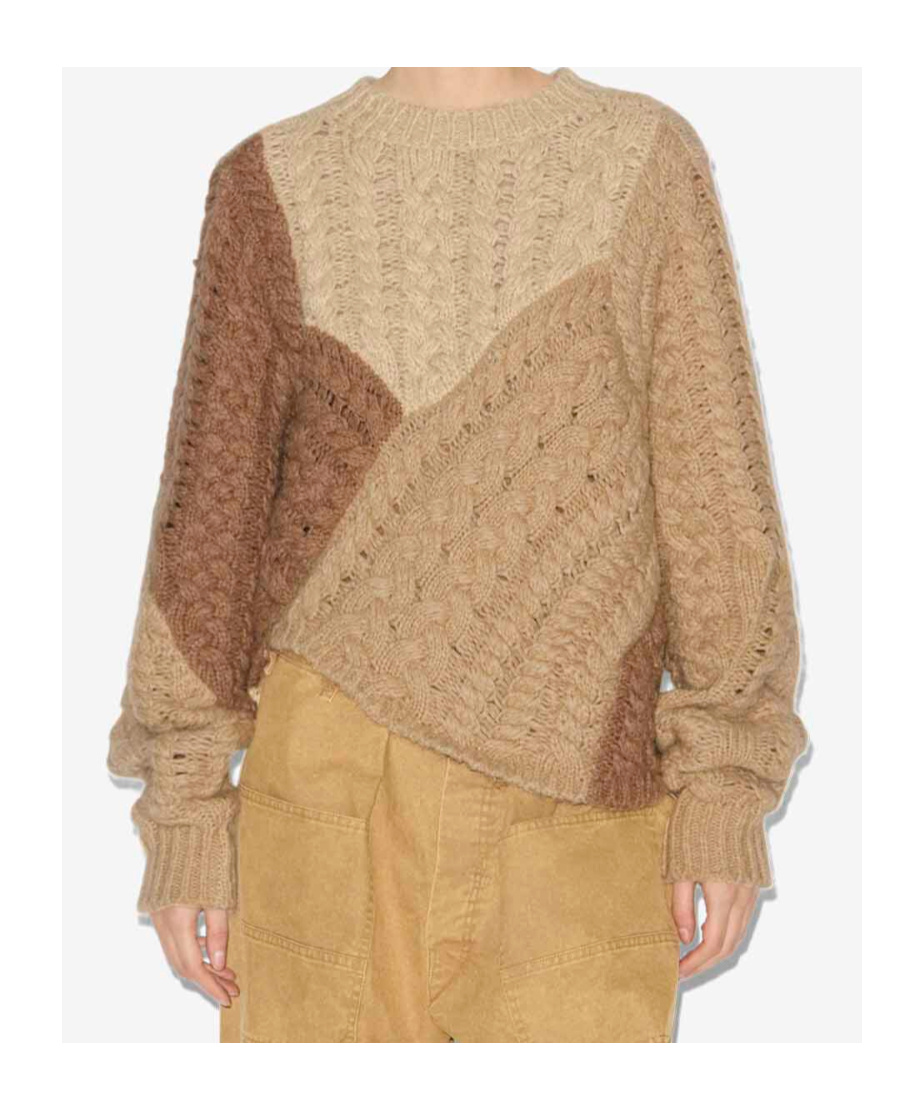 Isabel Marant Daryl Sweater In Brown