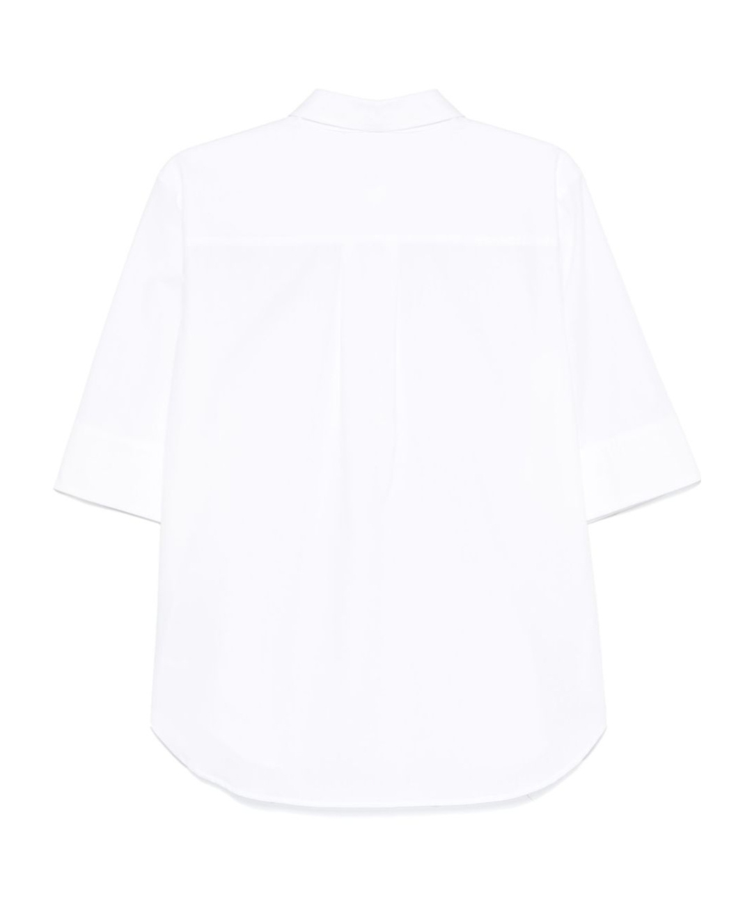 P.a.r.o.s.h Floral-embroidery Shirt In White