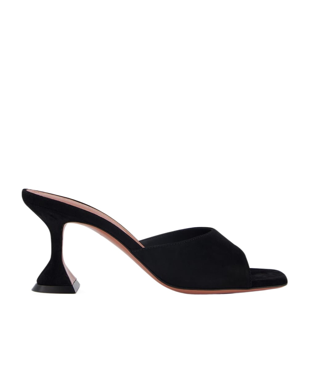 AMINA MUADDI LUPITA 70MM SUEDE MULES