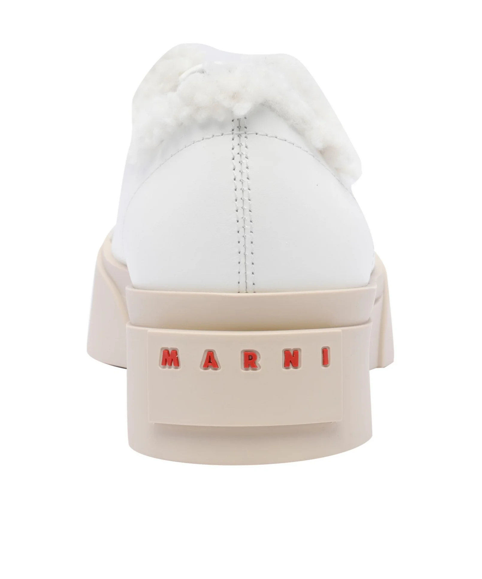Shop Marni Color-block Low-top Sneakers In White