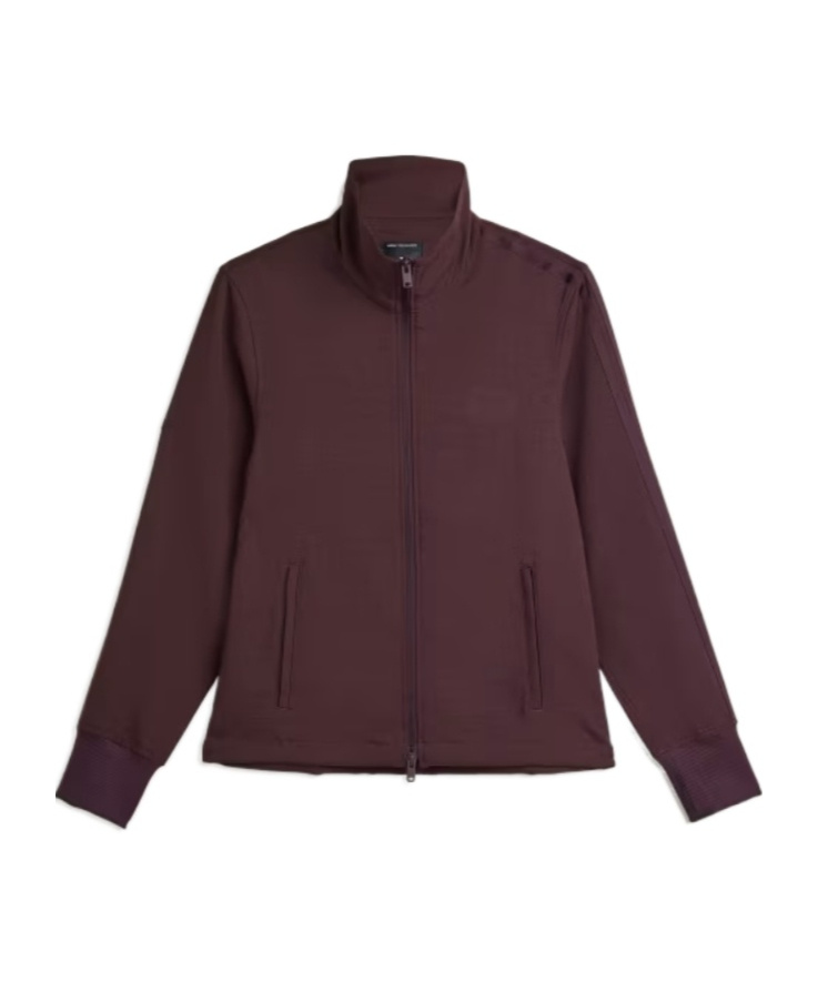 Y-3 Sport Uniform Track Top In Burgundy