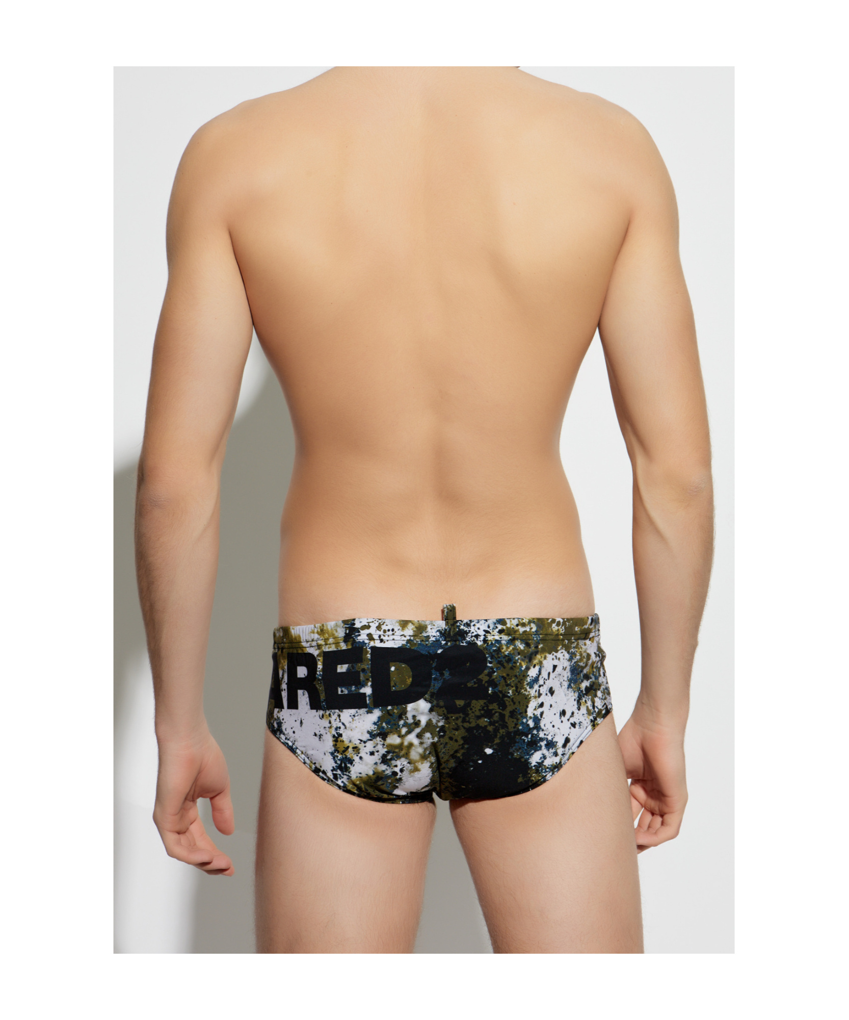 DSQUARED2 ELASTIC WAIST SWIMMING TRUNKS