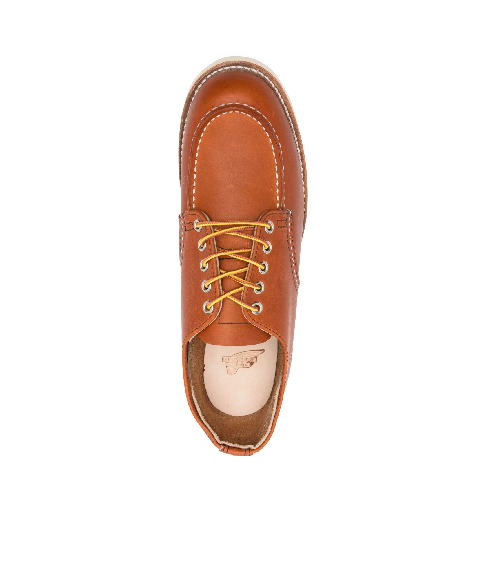 Red Wing Shoes 8092 Shop Moc Toe Oxford Oro-legacy Shoes In Orange