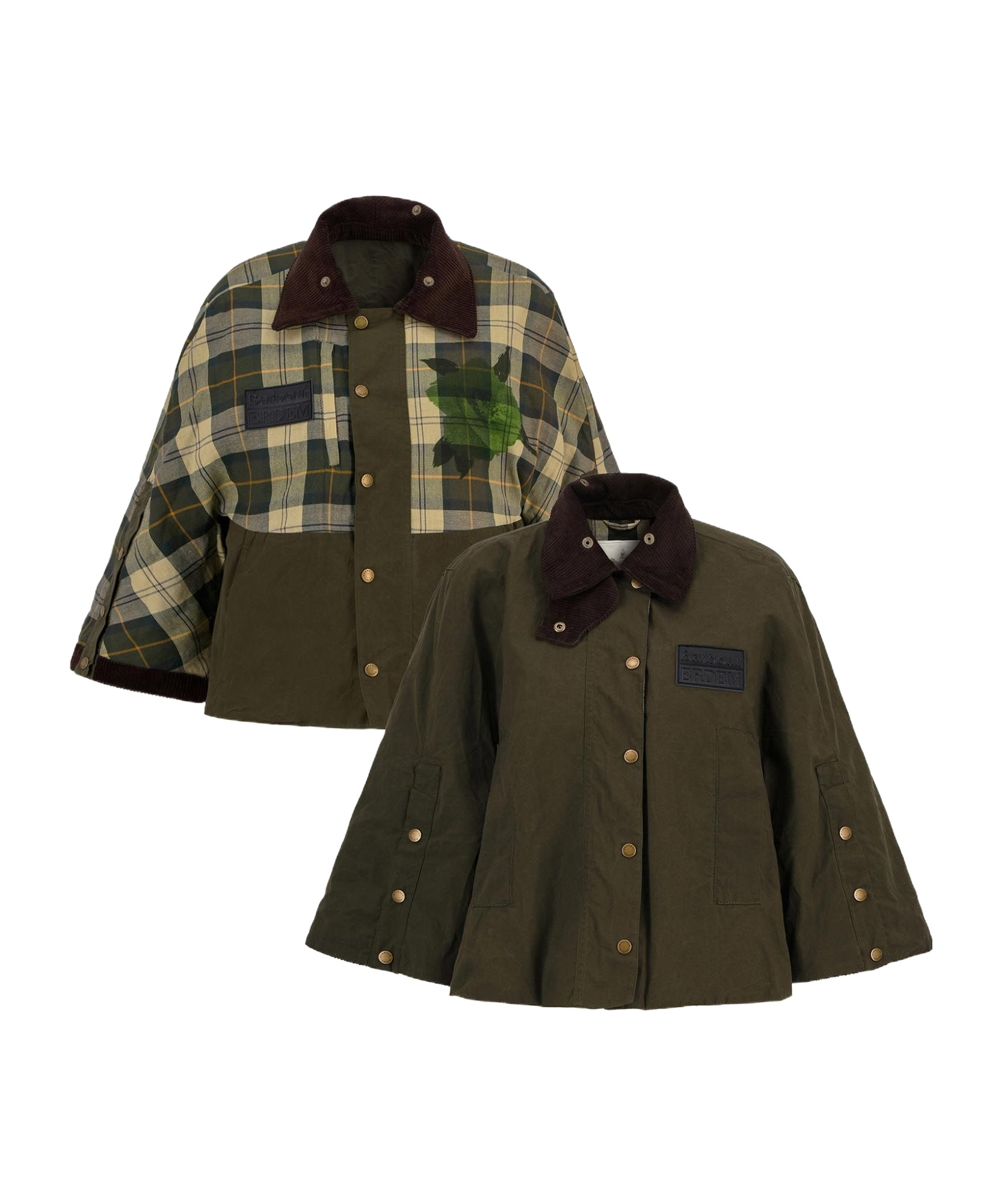 Barbour X Erdem Clover Jacket In Black