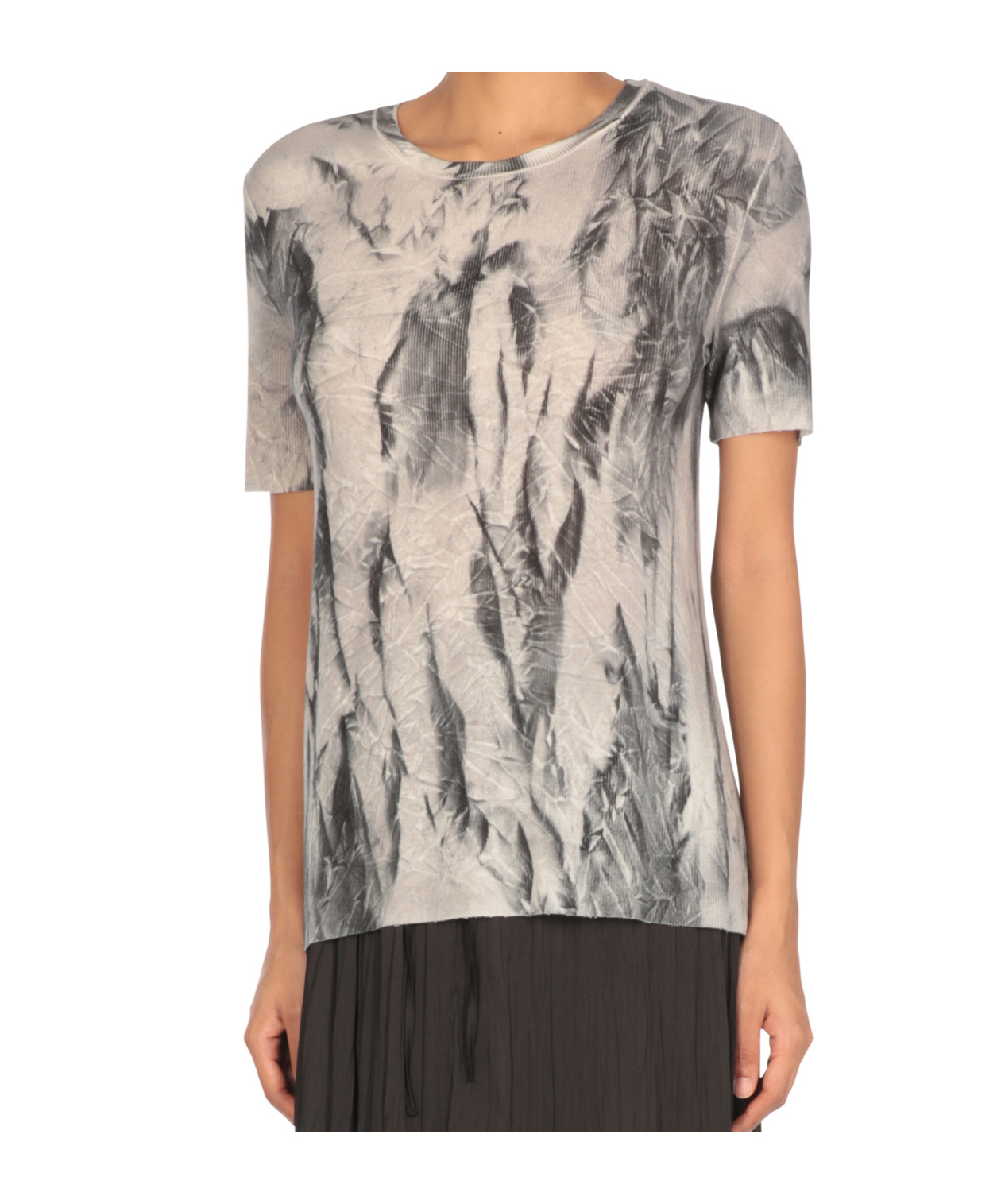 Shop Avant Toi Crew Neck T-shirt