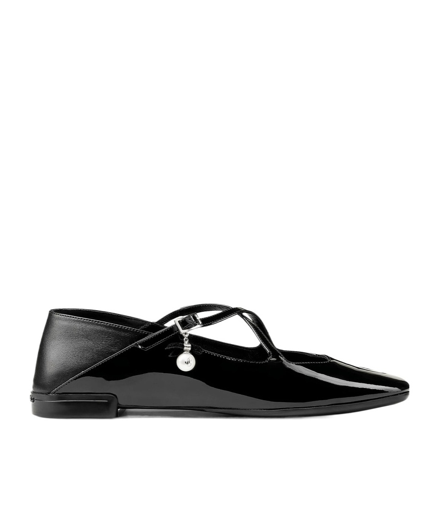 Jimmy Choo Round Toe Ballet Shoes