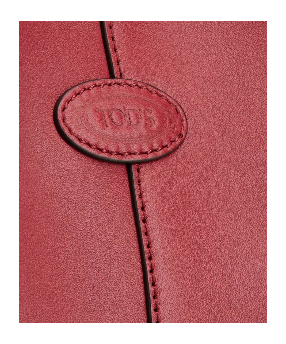 Tod's Di Mini Tramp Bag In Red