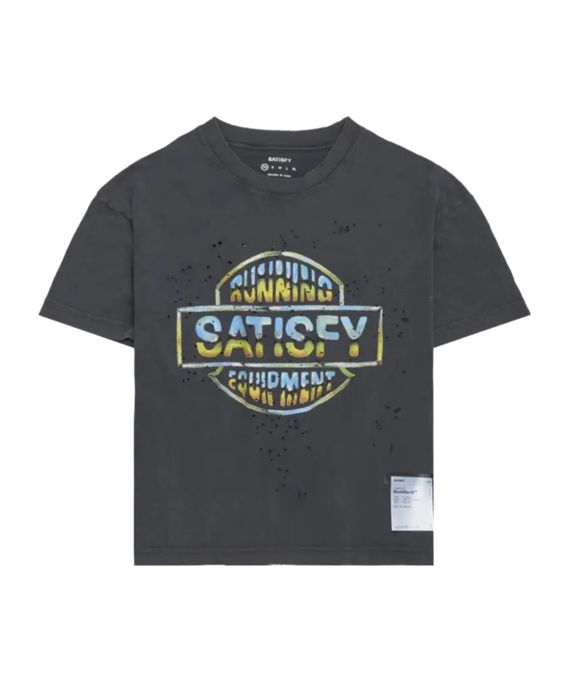 Satisfy Crew Neck T-shirt In Black