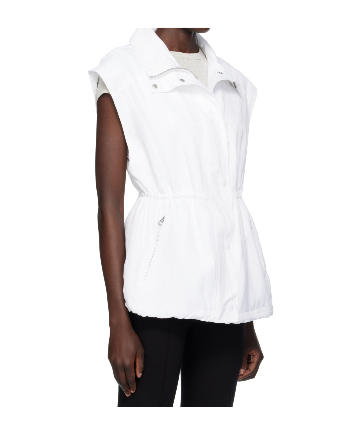 Rag & Bone White Monica Vest