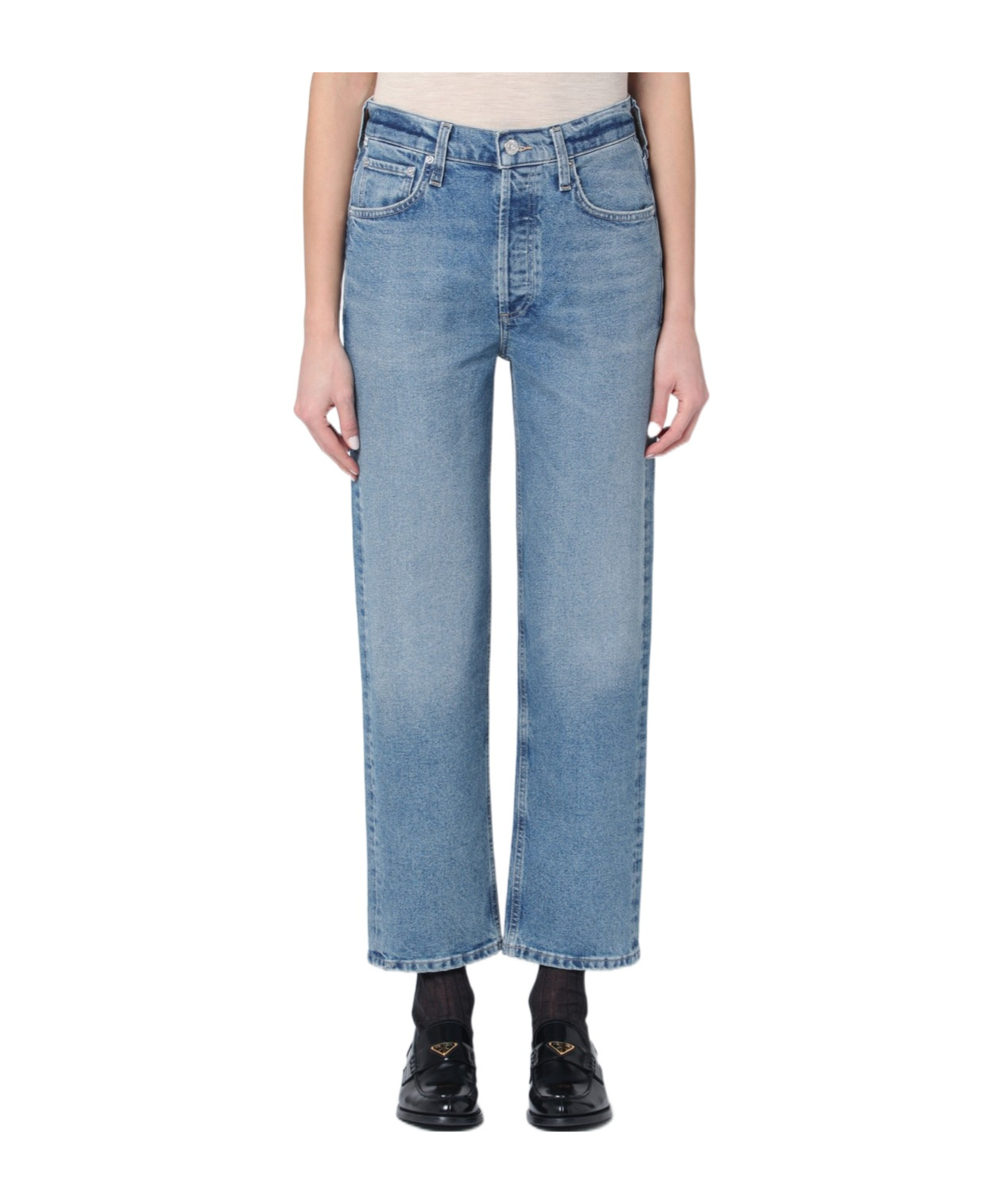 Citizen Of Humanity Belt-loop Jeans In Blue