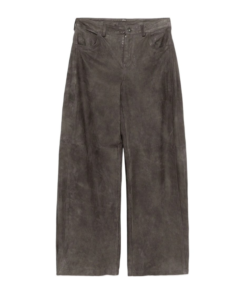 Shop Salvatore Santoro Belt Loops Slacks In Black