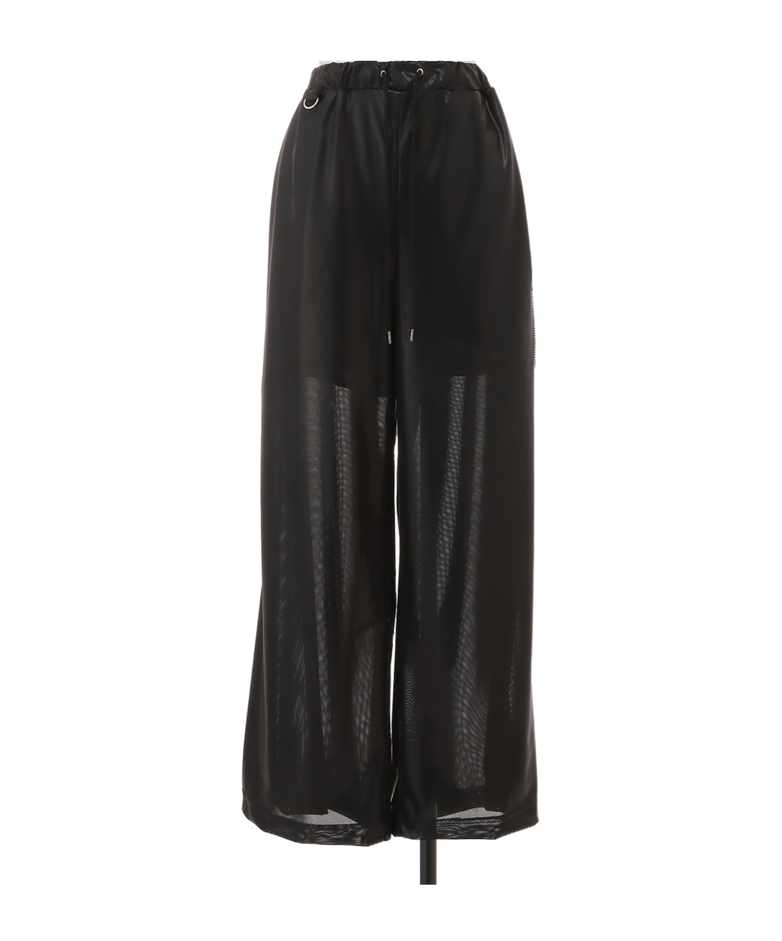 Doublet Curb Chain Trousers In Black