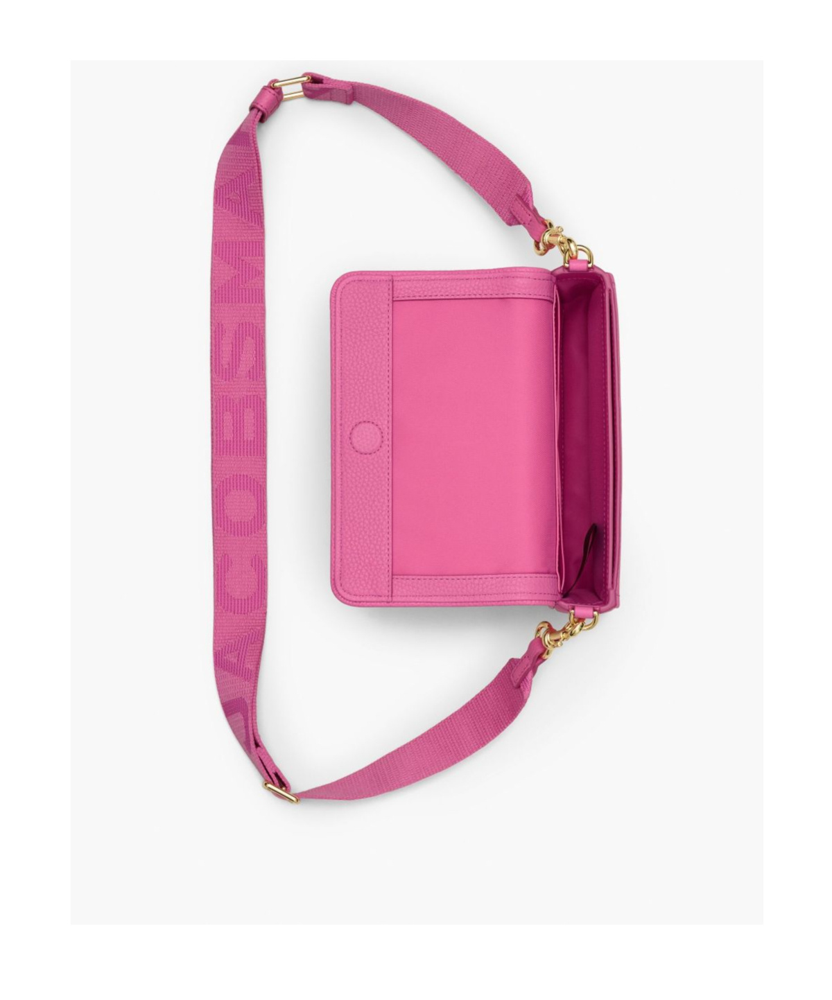 Marc Jacobs The Mini Bag Leather Crossbody Bag In Pink