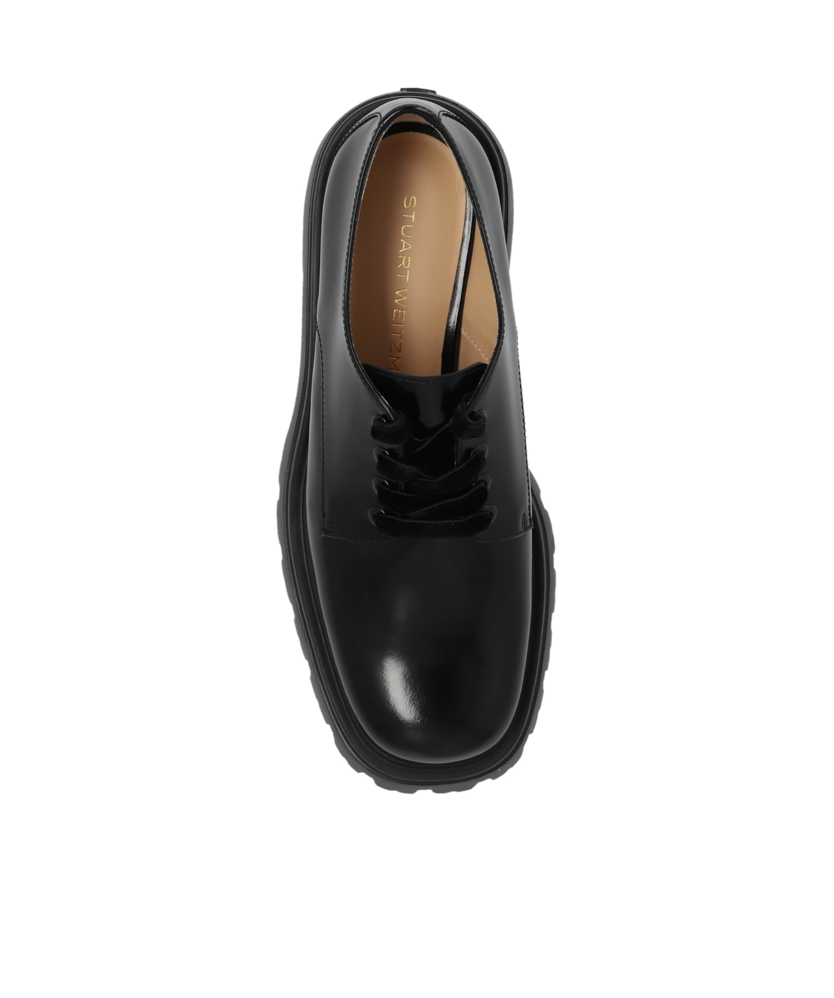 Stuart Weitzman Strap-up Dress Shoes In Black