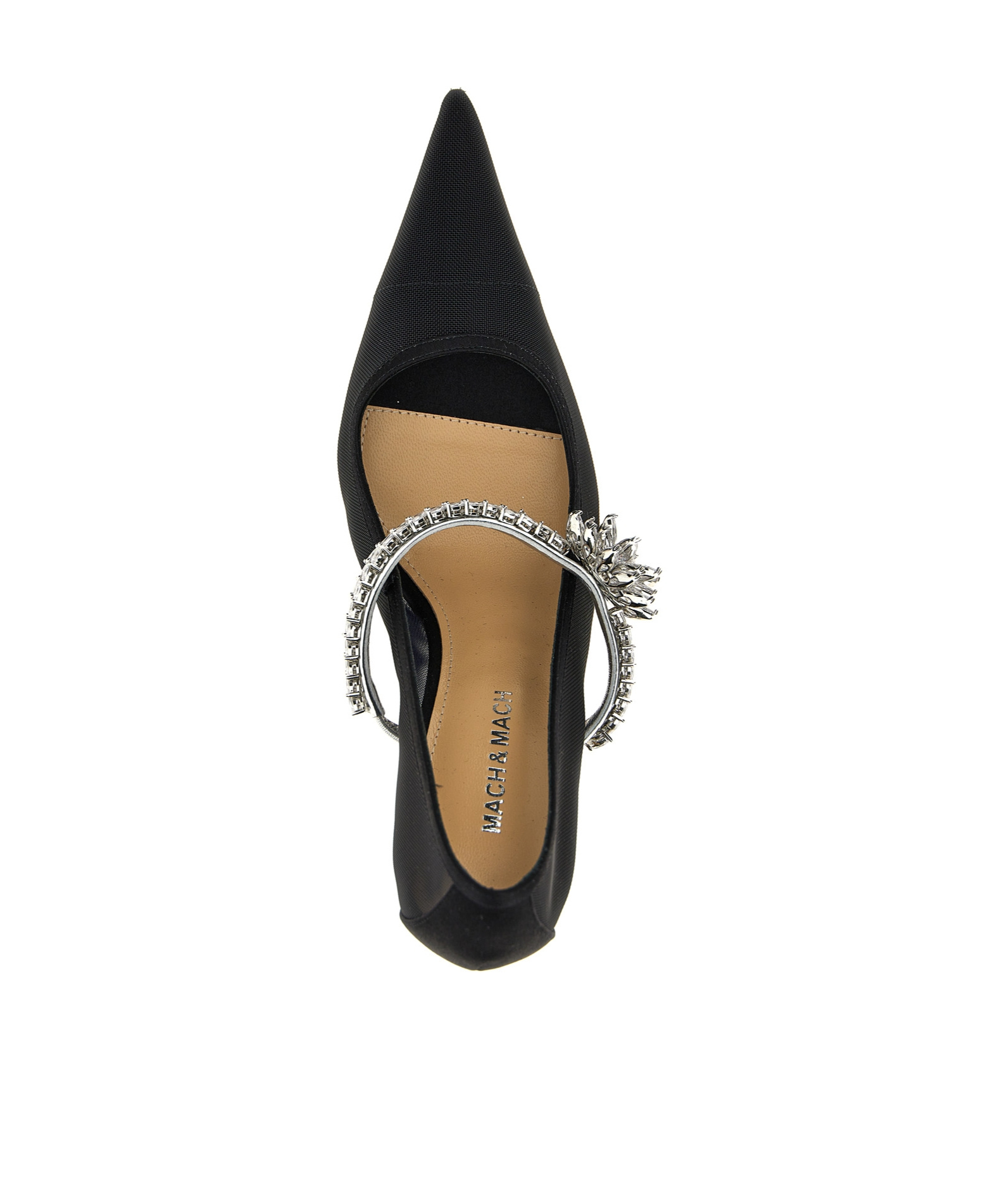 Machmach 90mm Mesh Pumps In Black