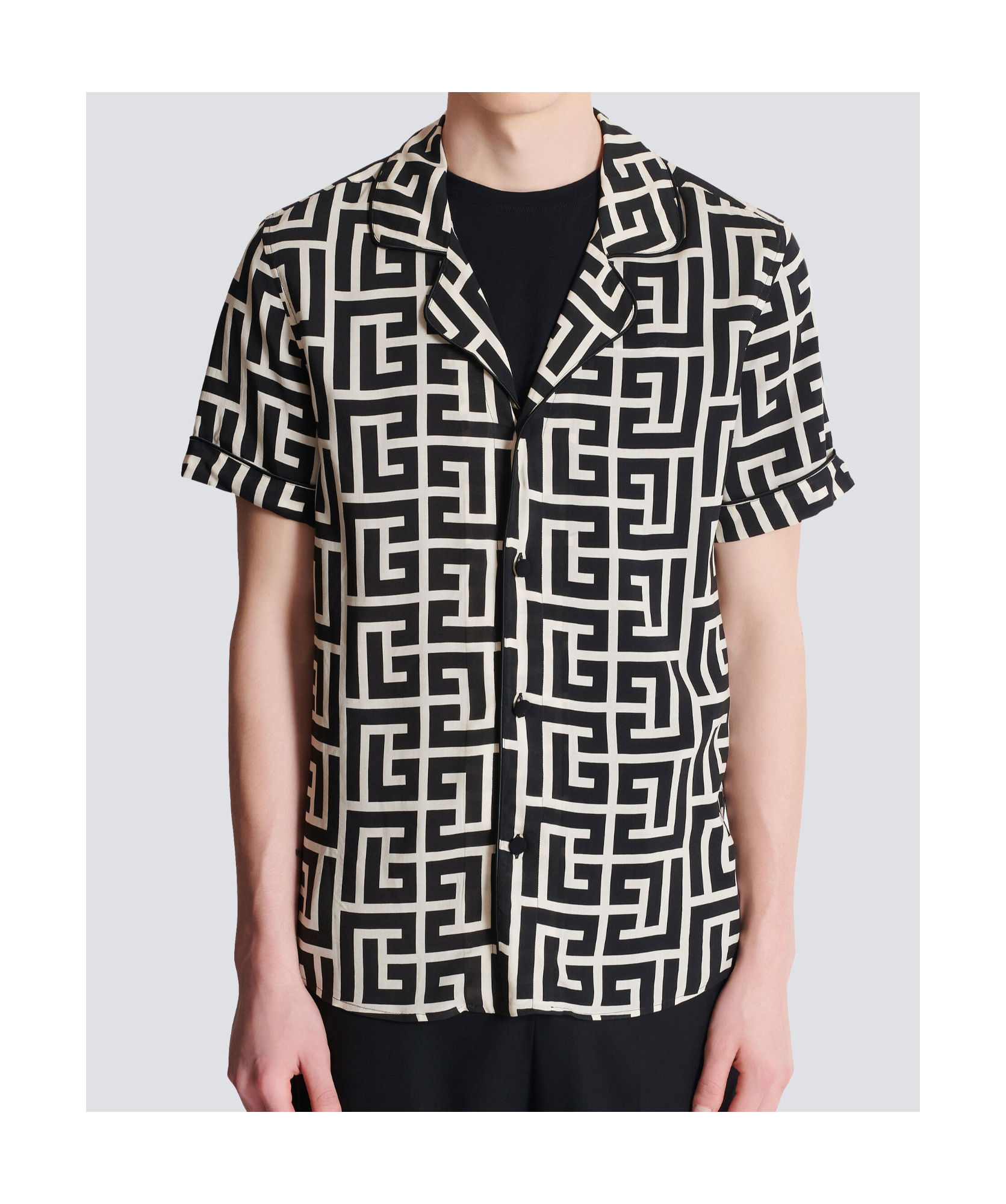 Balmain Shirts In Black