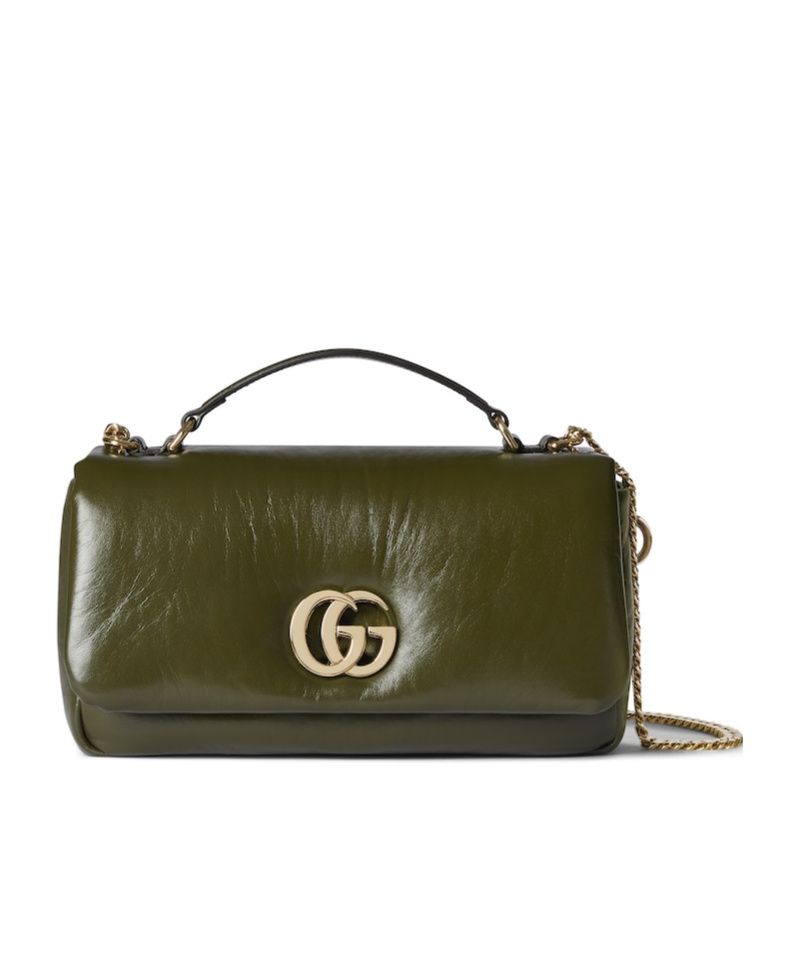 Gucci Gg Milano Series Small Handbag In Green