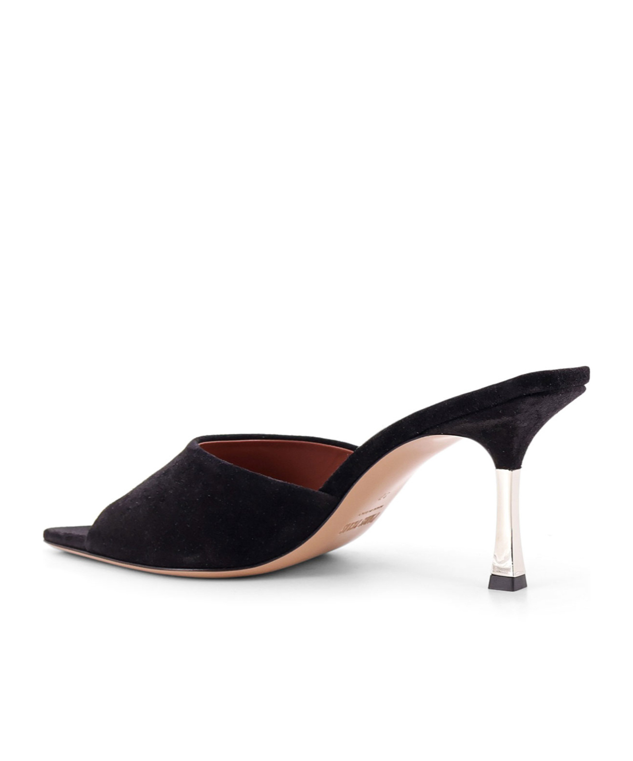 Paris Texas Mules In Black Suede Leather In Black
