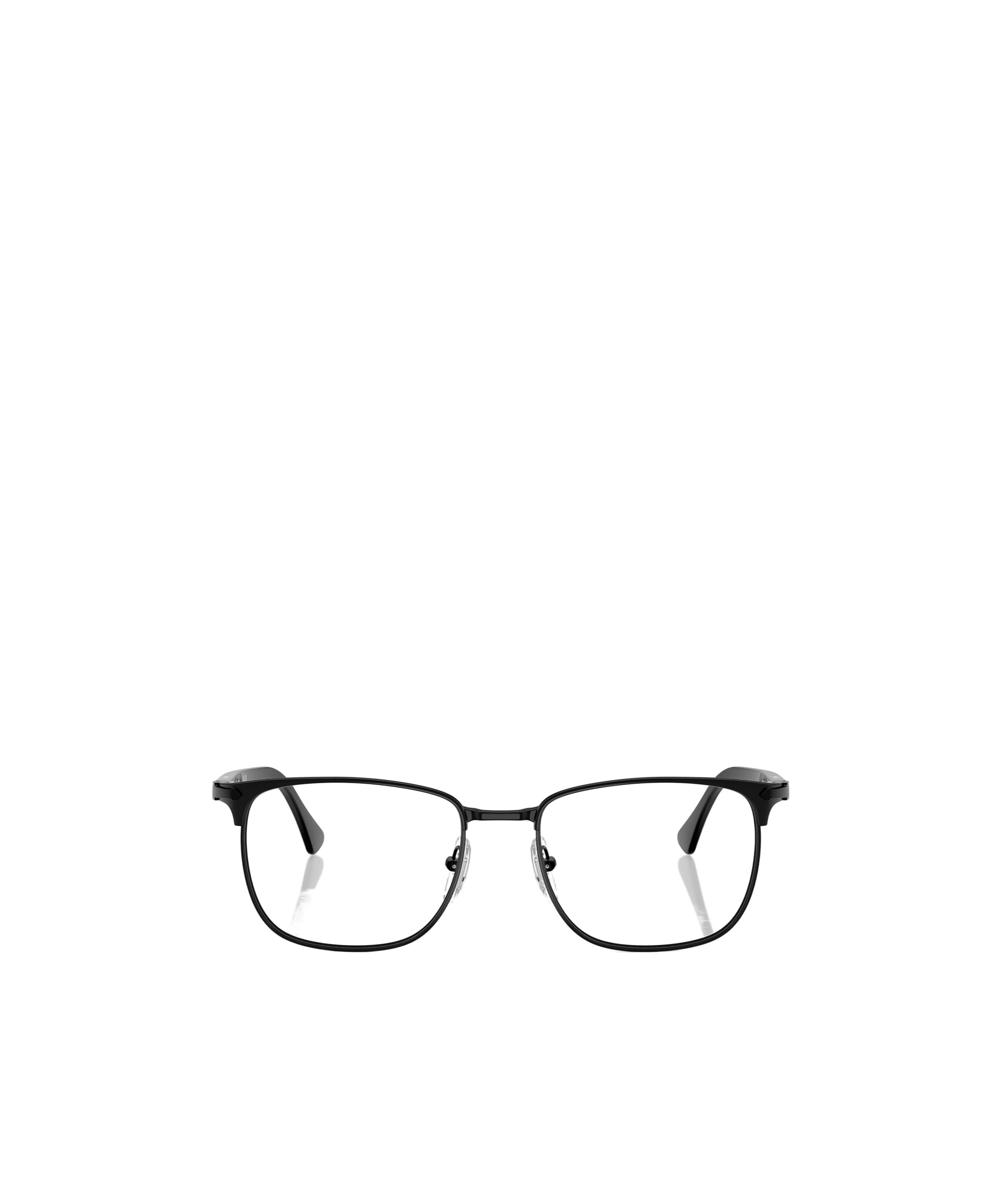 Persol Square Frame Glasses In Black