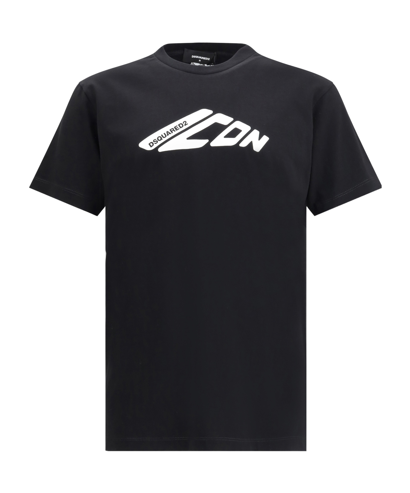 Dsquared2 Men Logoed T-shirt In Black