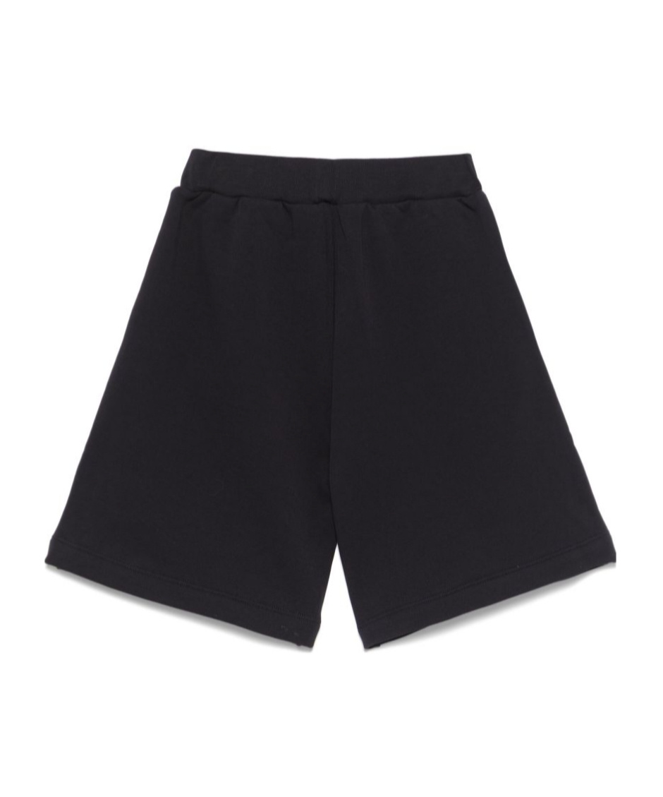 Marni Shorts In Felpa Con Logo  Outline In Black