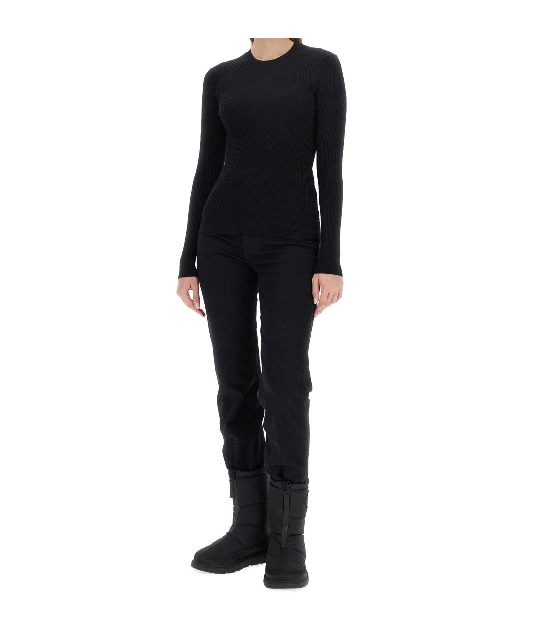 CANADA GOOSE GEORGIAN RIBBED-KNIT WOOL JUMPER