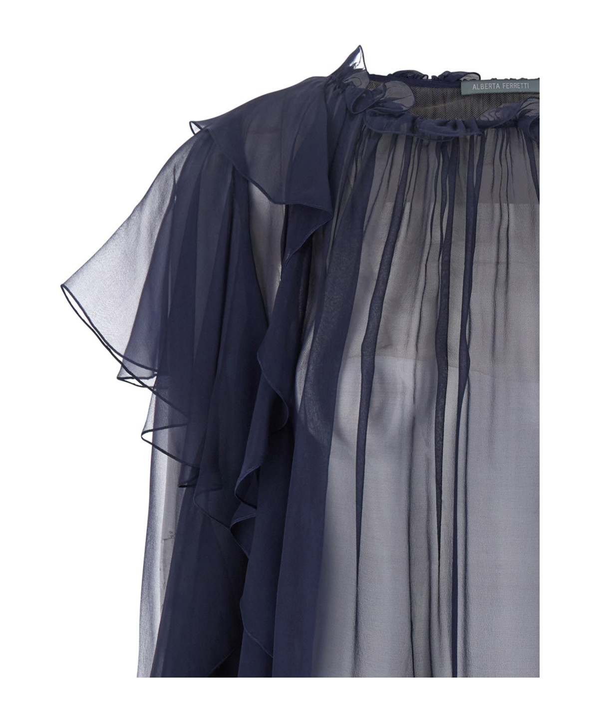 ALBERTA FERRETTI CHIFFON BLOUSE